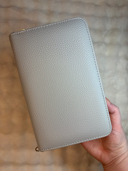 A6 Pebble Purse - Grey