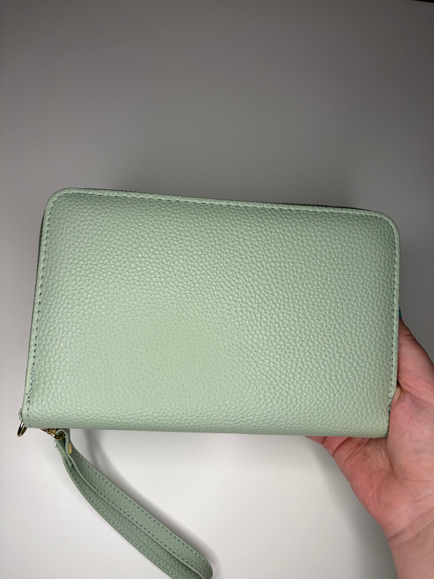 A6 Pebble Purse - Mint