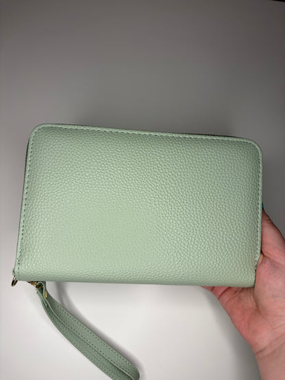 A6 Pebble Purse - Mint
