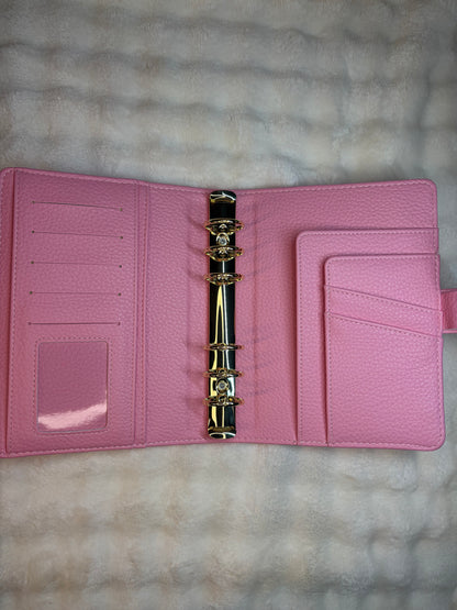A6 Wide Pebble Binder - Pink