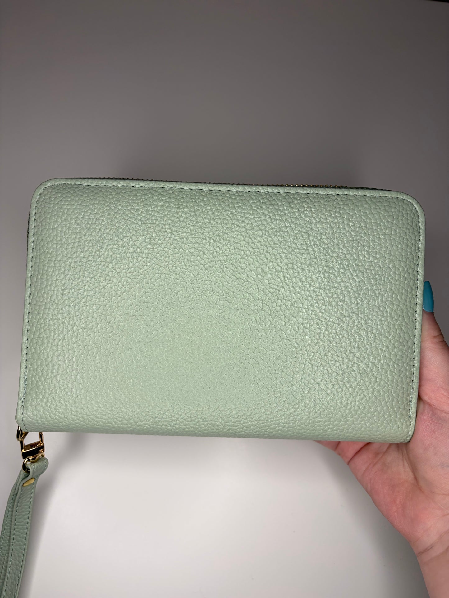 A6 Pebble Purse - Mint