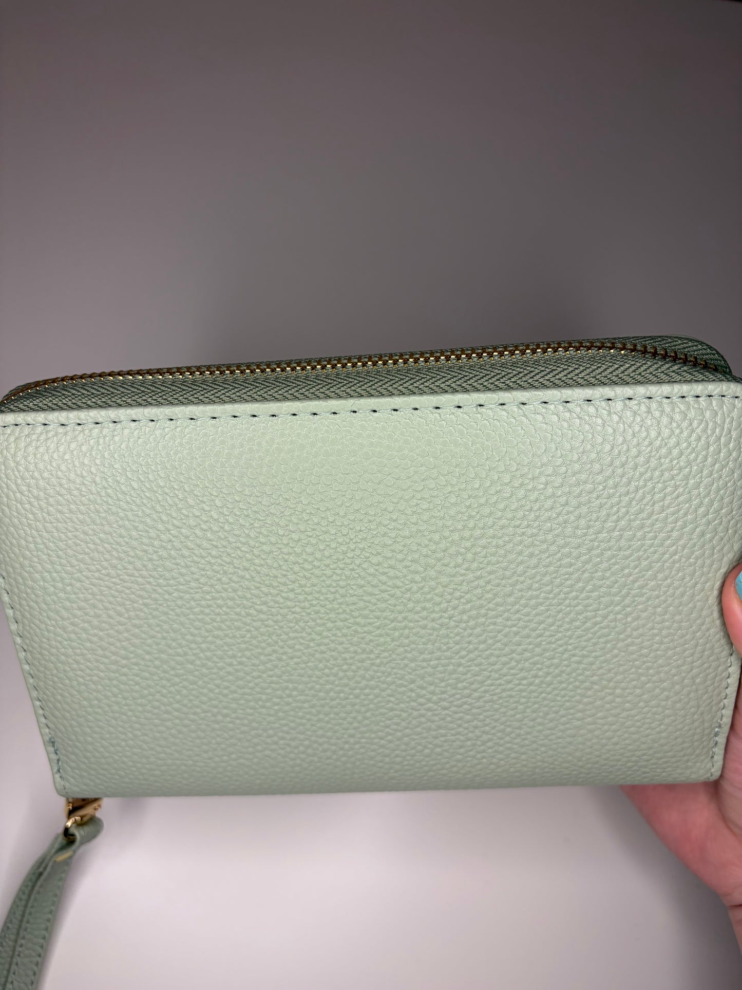 A6 Pebble Purse - Mint