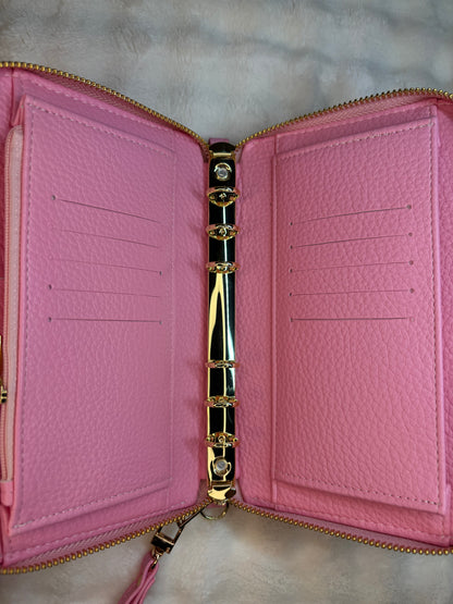 A6 Pebble Purse - Pink