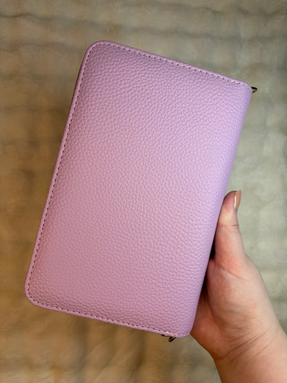 A6 Pebble Purse - Lilac