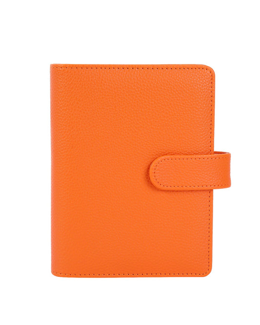 PREORDER A6 Wide Pebble Binder - Orange
