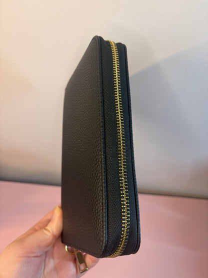 A6 Pebble Purse - Black
