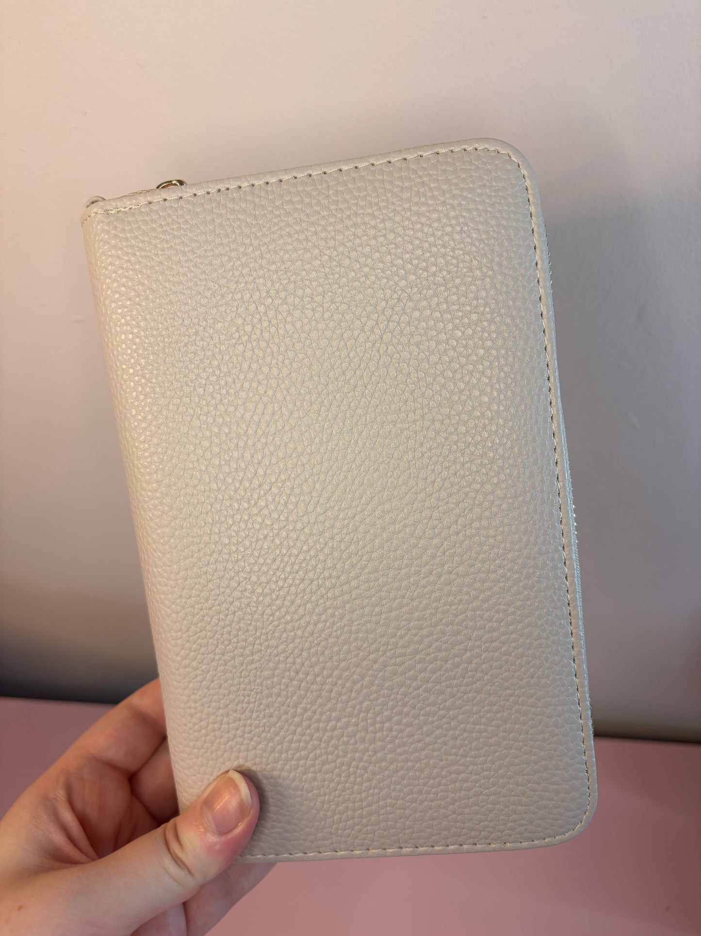 A6 Pebble Purse - Icy Mauve